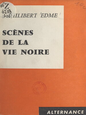 cover image of Scènes de la vie noire